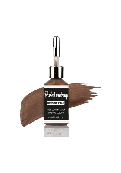 Kalıcı Makyaj Boyası - Chestnut Brown Kestane Kahverengisi 15ml Diğer 0