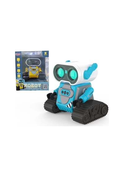 Mey İthalat S-023 4568 Mavi-sarı Uk Ff Şarjlı 2 4g Robot Araba
