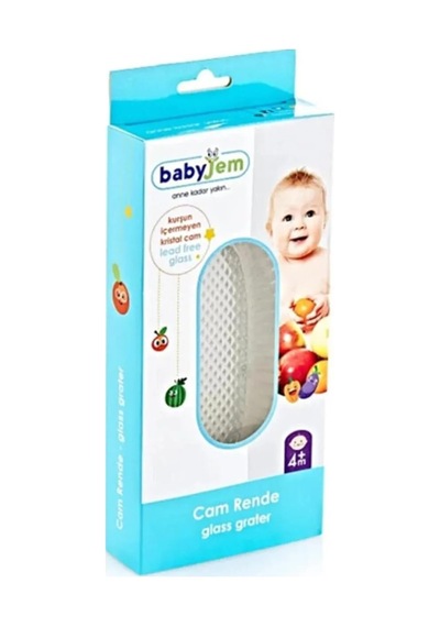 Mama Seti, Cam Rende, Dökülmeyen Tabak, Paslanmaz Çelik Çatal Kaşık, Silikon Uçlu Meyve Sebze Emziği