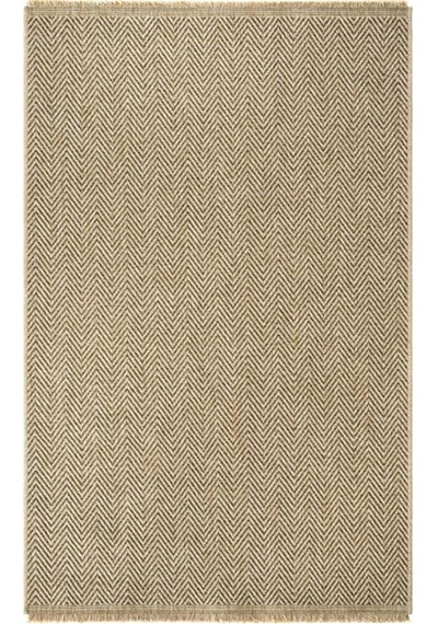 Çam Halı İndia 671 Kahve Seyran Halı Modern Jüt Desen Makine Halısı