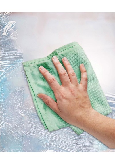 3 Adet Mikrofiber Cam Ve Yüzey Temizlik Bezi, Islak Kuru Kullanım Leke Bırakmaz Yıkanabilir 40x60cm Çok Renkli
