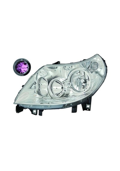 Fiat Ducato 2011-2013 Ön Far Elektrikli Motorlu 7 Fişli Sol Oem No: 1369497080