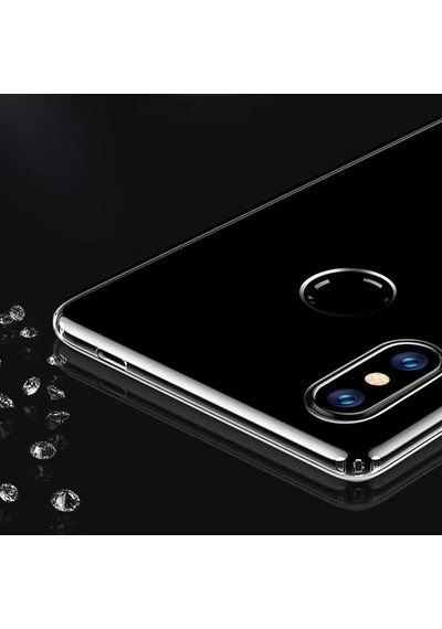 Xiaomi Uyumlu Mi 8 Se Kılıf Zore Süper Silikon Kapak-Renksiz