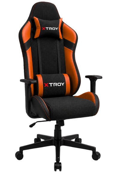 Xtroy Knight Model 140 Yatan, Kumaş Oyuncu Koltuğu Turuncu