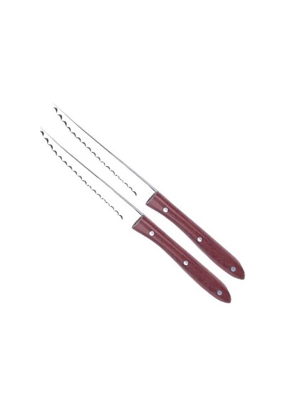 Aryıldız 2li Brazil Steak Bıçak Ahşap