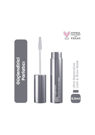 Cosmogenesis Labs Kaş Kirpik Maskesi 9.5ml - Su Bazlı Parlatıcı Nemlendirici Onarıcı Vegan (%1 Keratin – Biotin)