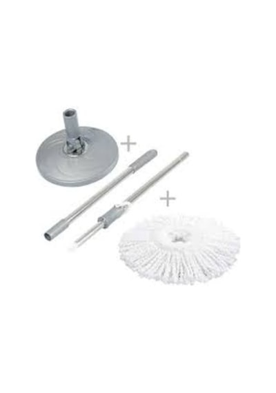 Twist Dönerli Paspas Yedek Sap ve Mop Gri Twist Dönerli Paspas Yedek Sap ve Mop Gri