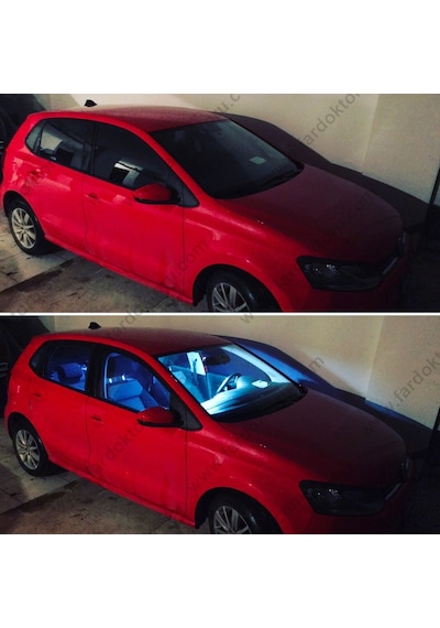 Fardoktoru Vw Polo 6R 6C Komple Beyaz Led Iç Aydinlatma Ampul Seti Fardoktoru Vw Polo 6R 6C Komple Beyaz Led Iç Aydinlatma Ampul Seti