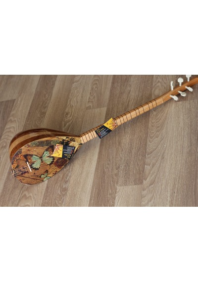 Cura Saz Kelebek Motif Kılıf