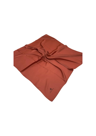 Silk Home Düz Shiny Eşarp - Açık Kiremit Kiremit 102
