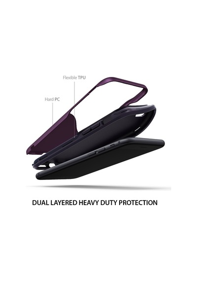 Ringke Wave Apple Uyumlu iPhone 7 İle Kılıf Metallic Purple
