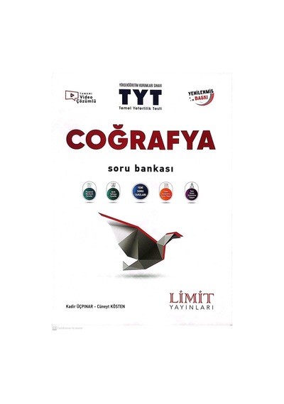 Limit Yayınları Tyt Coğrafya Soru Bankası 2024 Baskı