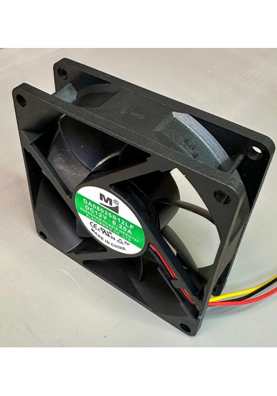12v 80x80 Hengtai Fan 3 Pin