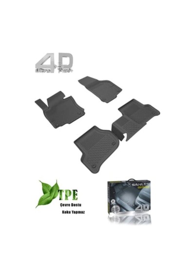 Sahler Paspas 4.5d Volkswagen Golf 5 V 2004 - 2012 Siyah