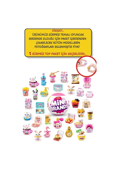Mini Brands Kawaii Sürpriz Paket - 1 Adet