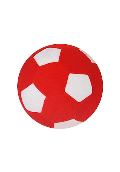 Ev Topu Kırmızı Beyaz Wellsoft-Polar 27 Cm
