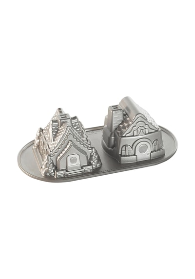 Nordicware 2'li Ev Kek Kalıbı Gümüş