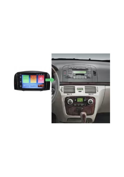 Hyundai Sonata Android Multimedya Sistemi 4-64 Clarion 2005-2008 9"