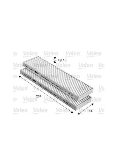 VALEO 715662 Polen Filtresi İ20 08-