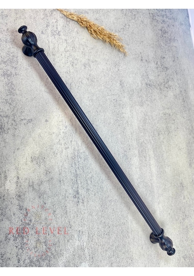 Hitit 320 Mm Siyah Modern Metal Kulp Modelleri Lüks Country Mutfak Dolap Çekmece Mobilya Kulbu Siyah