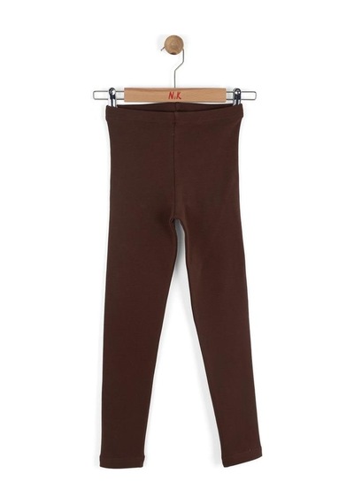 Nk Kids Kız Çocuk Basel Tayt Nk-59321 Kahverengi