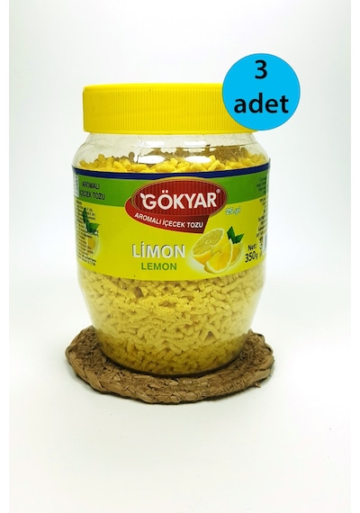 3 Adet Limon Aromalı Toz Içecek Oralet 3x350 Gr Diğer