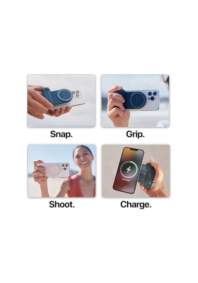Snapgrip Creator Kit - Snapgrip, Snaplight, Snappod Ve Taşıma Çantası İçerir - Manyetik Montaj Her Telefona Takılır - Kablosuz Deklanşör Düğmeli Mobil Batarya Tutucusu - Gece Yarısı Snapgrip Creator Kit - Snapgrip, Snaplight, Snappod Ve Taşıma Çantası İçerir - Manyetik Montaj Her Telefona Takılır - Kablosuz Deklanşör Düğmeli Mobil Batarya Tutucusu - Gece Yarısı