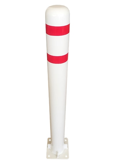 Yol Bariyer Sistemleri Demir Otopark Bariyeri Kaldırım Demir Duba Bariyer 75 Cm 2mm
