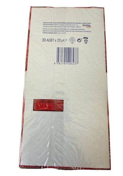 Pure Fresh Çilekli Draje Sakız 22 Gr 20 Adetli