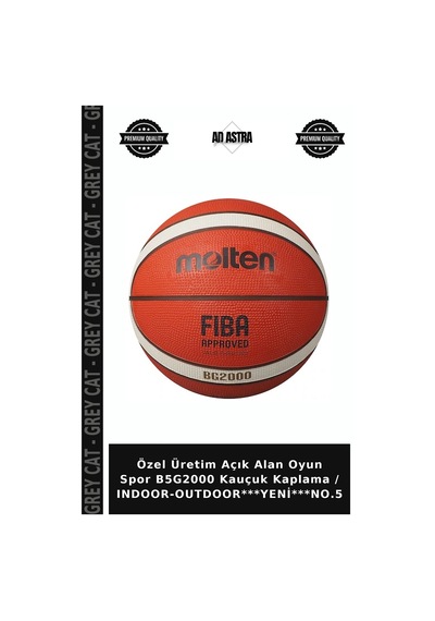 Özel Üretim Açık Alan Oyun Spor B5g2000 Kauçuk Kaplama / Indoor-outdoor Yeni No.5