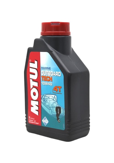 Motul Marine Outboard Tech 4t 10w-40 1 Lt Tekne Motor Yağı 6 Adet