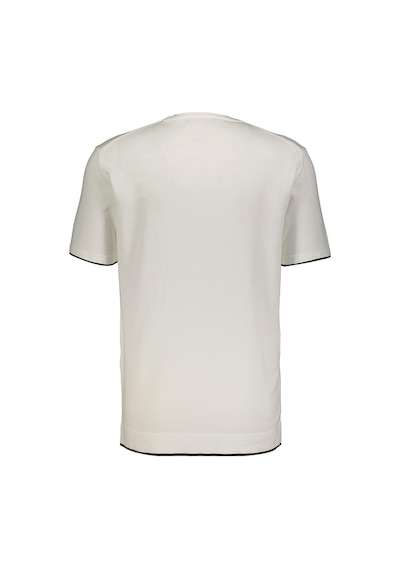 Cazador 34185 Erkek Bisiklet Yaka Triko T-shirt Ekru
