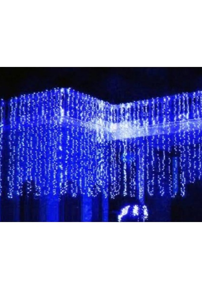 2 3 Sabit Perde Yılbaşı Süsü 500 Led İp44