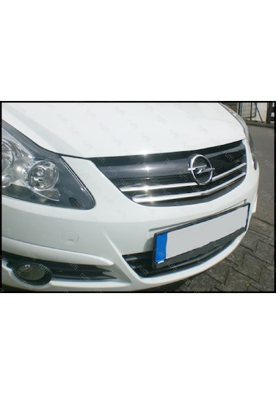 Opel Corsa D Krom Ön Panjur 3 Prç. 2006 - 2014 Arası P.Çelik Opel Corsa D Krom Ön Panjur 3 Prç. 2006 - 2014 Arası P.Çelik