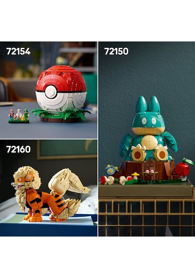 LEGO® Pokémon™ Rayquaza 72168 - Yetişkinler için Gerçekçi Detaylar İçeren Yaratıcı Model Yapım Seti (1083 Parça)