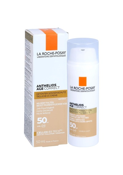 La Roche-posay Anthelıos Age Correct Tinted Cream Uv Kaynaklı Yaşlanma Karşıtı Renkli Güneş Kor
