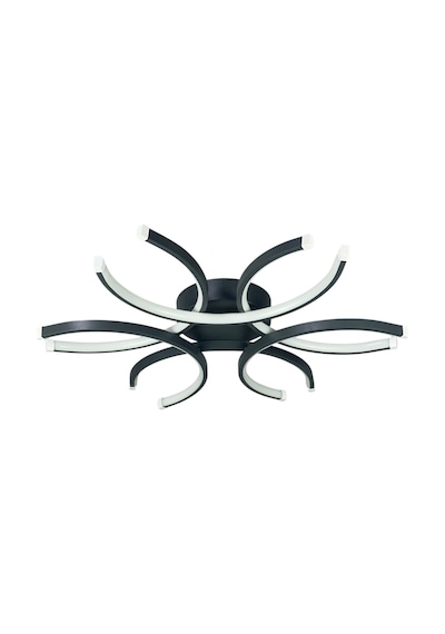 Levora Antrasit Renk Modern Tasarım - Oturma Odası - Salon - Mutfak - Yatak Odası Beyaz Led Avize Antrasit Levora Antrasit Renk Modern Tasarım - Oturma Odası - Salon - Mutfak - Yatak Odası Beyaz Led Avize Antrasit