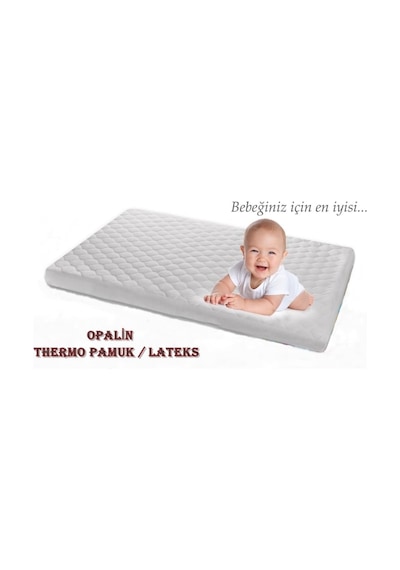 Uzunbebe 70X110 Opalin Thermo Pamuk - Lateks Alez Yatak 70*110 Thermo