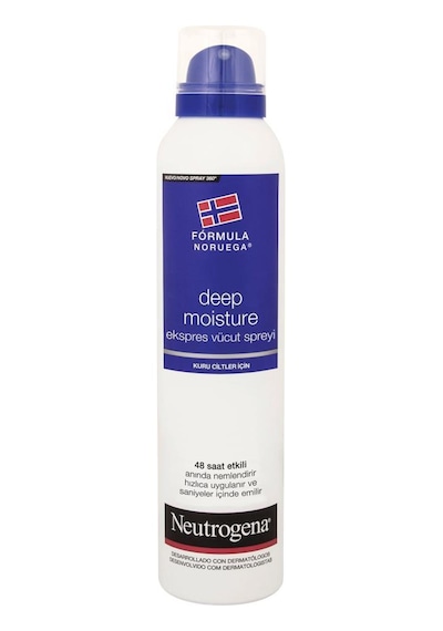 Neutrogena Deep Moısture Ekspress Vücut Spreyi 200 ML Kuru Ciltler