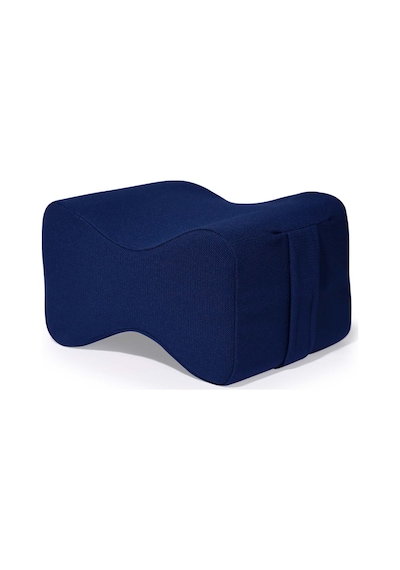 Visco Ortopedik Diz Arası Yastık 25X20/15 cm, Lacivert