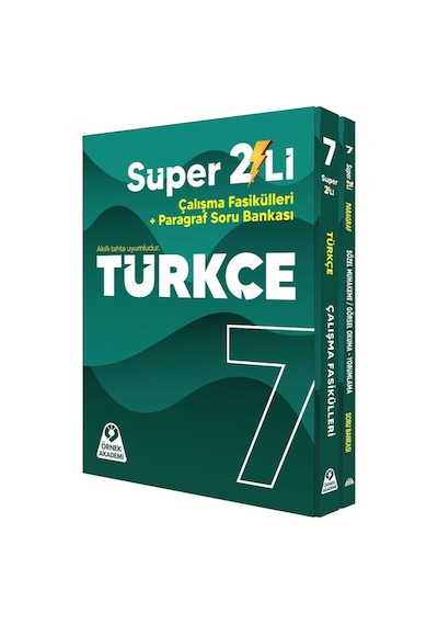 Örnek Akademi Yayınları 7. Sınıf Süper 2'li Türkçe Seti