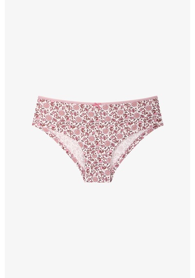 Penti Soft Violet Şal Desenli 3lü Hipster Külot Çok Renkli