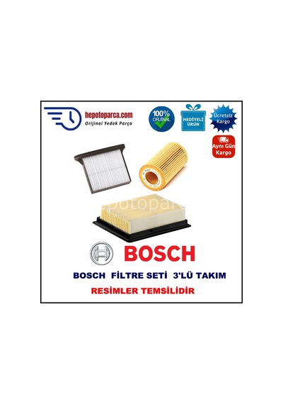 Honda Cıvıc X Sedan 1.6 İ-vtec 09.2016 - 12.2022 Bosch Filtre Seti Filitre