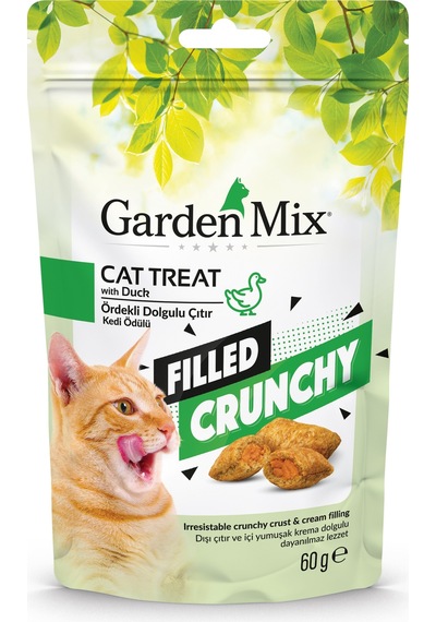 Gardenmix - 145 - Ördekli İçi Dolgulu Kedi - Aconcept - Ödülü 60gr