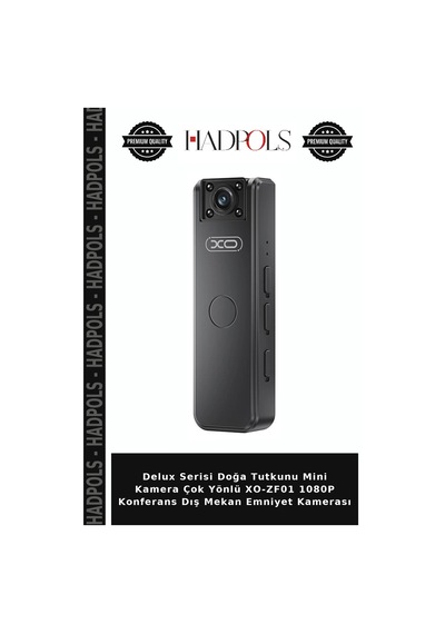 Delux Serisi Doğa Tutkunu Mini Kamera Çok Yönlü Xo-zf01 1080p Konferans Dış Mekan Emniyet Kamerası Diğer