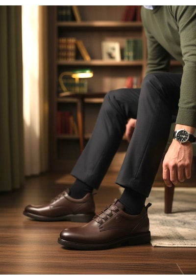 2267-smart İçi Dışı Duble Hakiki Deri Premium Serisi Eva Tabanlı Erkek Klasik Ayakkabı Kahverengi 2267-smart İçi Dışı Duble Hakiki Deri Premium Serisi Eva Tabanlı Erkek Klasik Ayakkabı Kahverengi