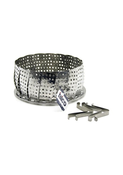 Metal Buharda Sebze Pişirici Sepet - Haşlama Aparatı Bx40