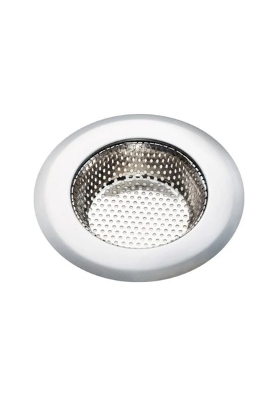 2 Adet Büyük Boy Paslanmaz Çelik Lavabo Süzgeci 11.3 Cm Paslanmaz Çelik Diğer