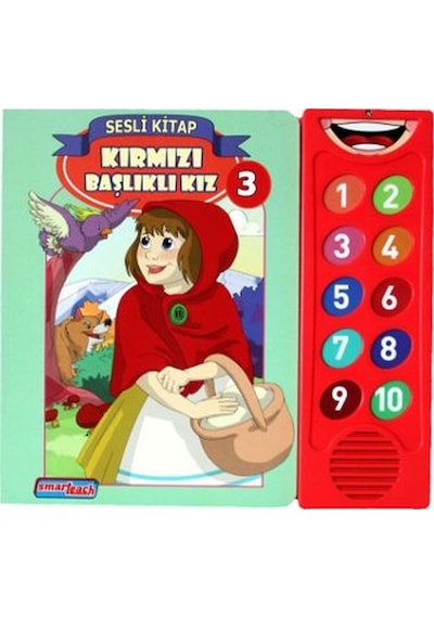 Kırmızı Başlıklı Kız 3 - Konuşan Sesli Kitaplar- Smarteach