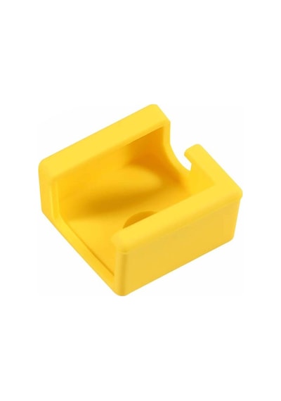 Koodmax 3 Adet E3d-v6 Sıcaklığa Dayanıklı Mk8 / Mk9 Alüminyum Isıtıcı Blok Silikon Kılıfı - Sarı